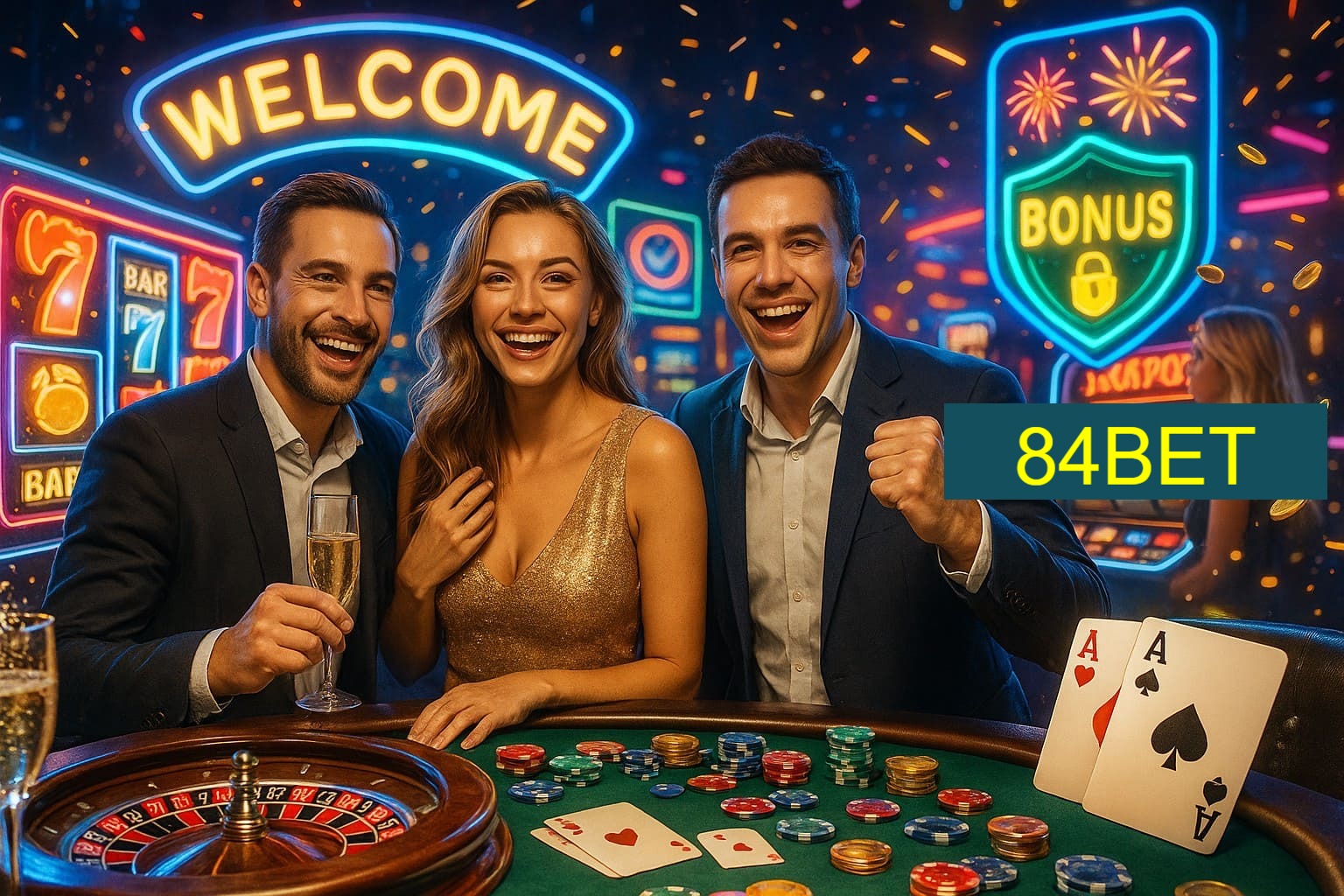 Jogos emocionantes no 84BET